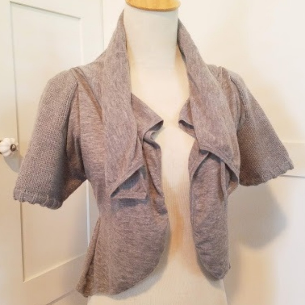 Karen Millen Gray Bolero cardigan